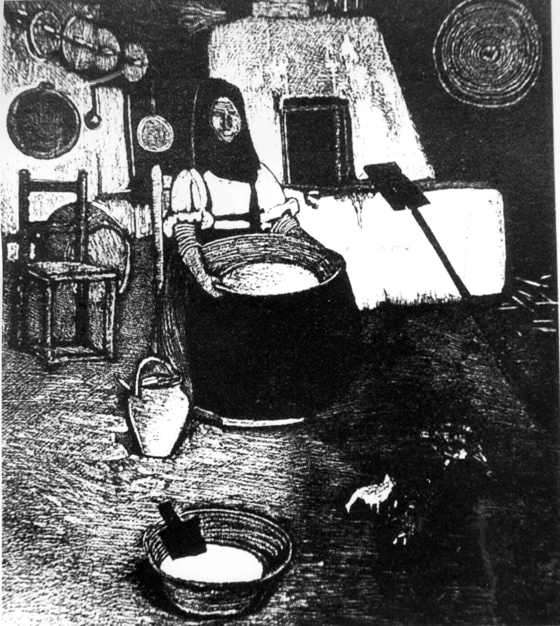 Donna in cucina - Villa Melis